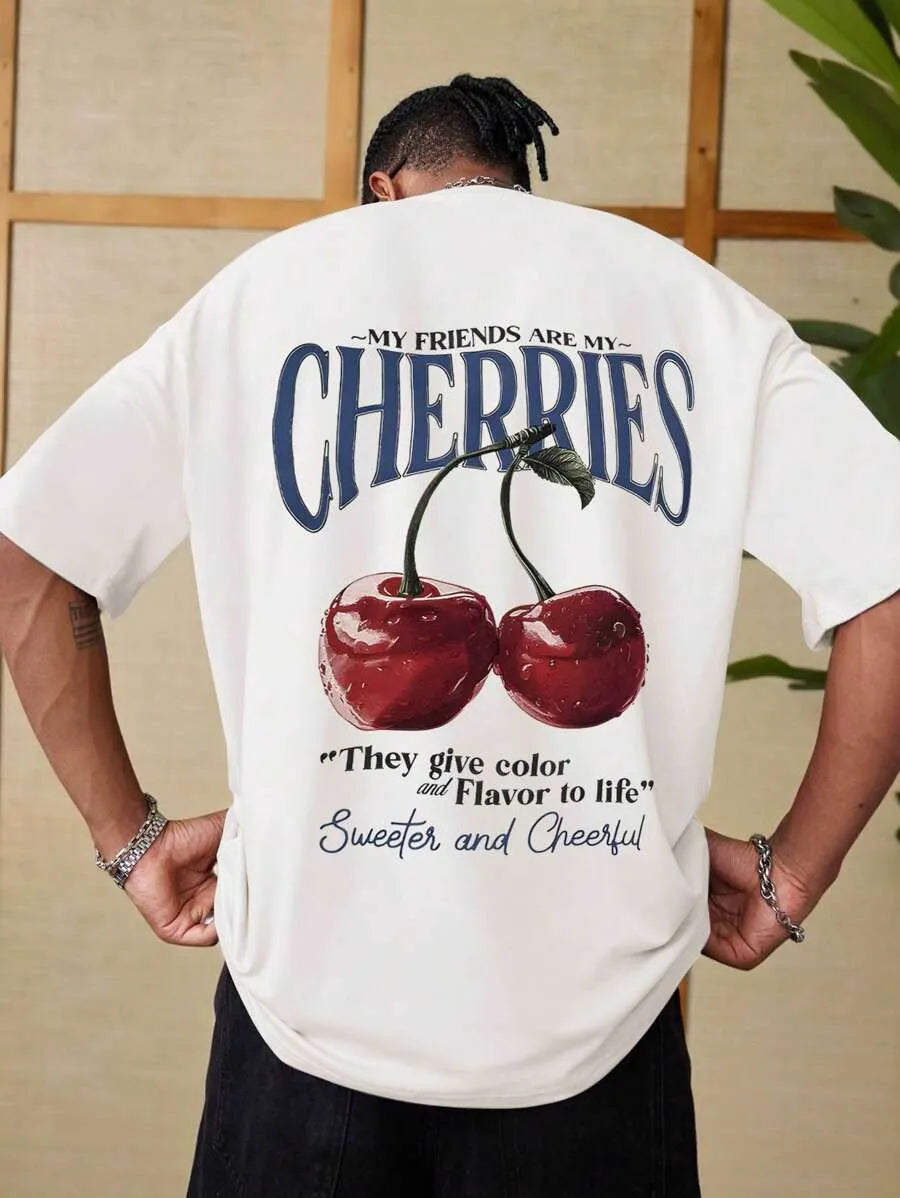 Oversize Cherries T-Shirt